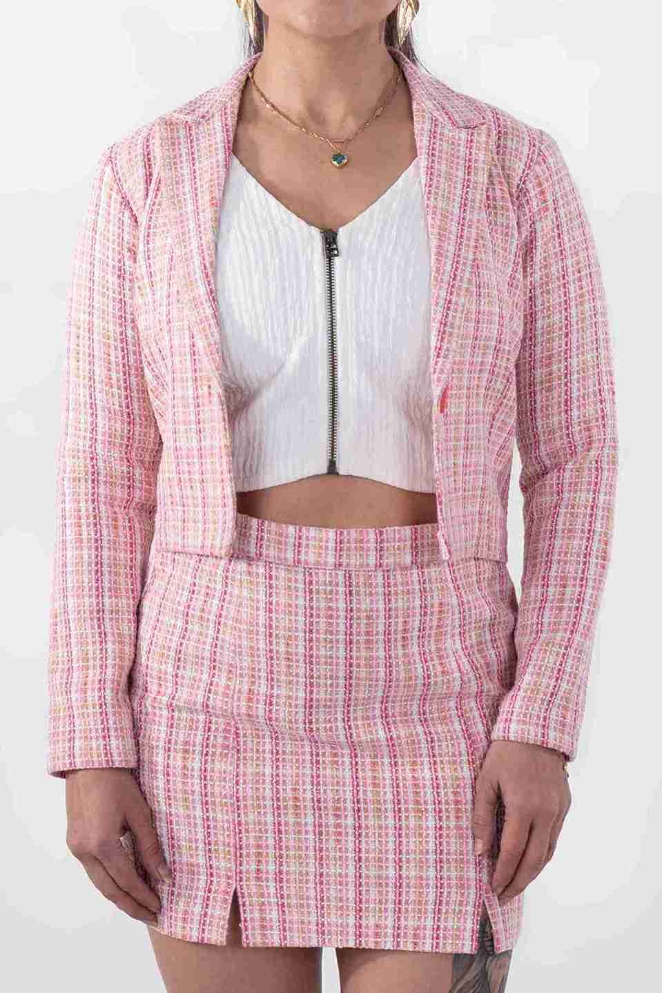 3-piece tweed set